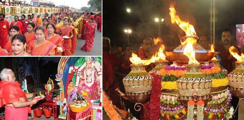 Thai Poosam Irumudi and Fire Pot procession